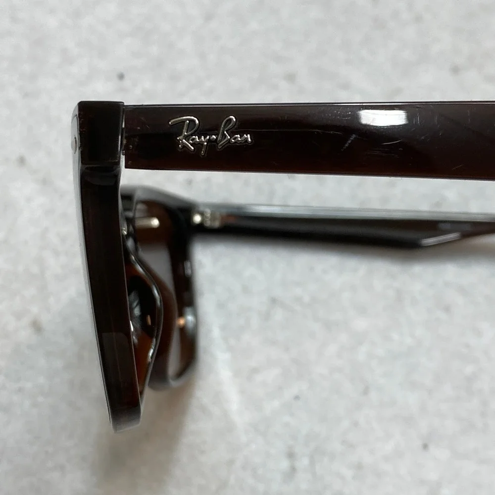 Ray-Ban RB 4466D Sunglasses Unisex OS Brown Square Gradient Lenses